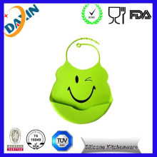 High Quality Silicone Baby Bibs, Waterproof Silicone Baby Bibs